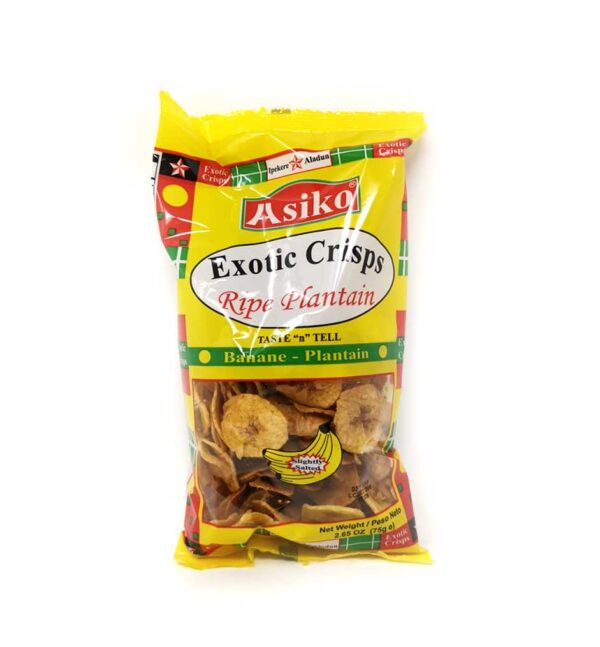 Asiko Sweet Plantain Chips 70g